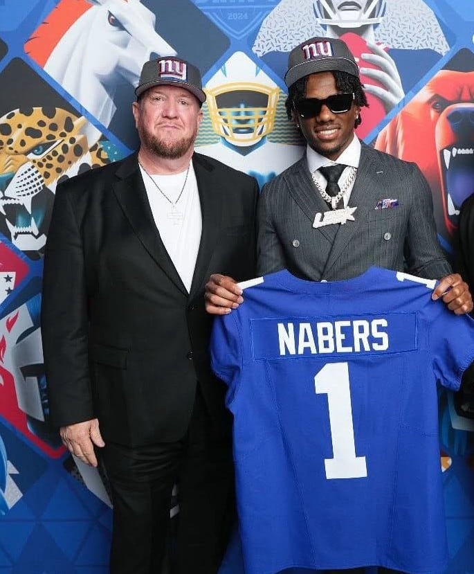 Rick Roberts, NFL Certified Agent, at the 2024 NFL Draft.